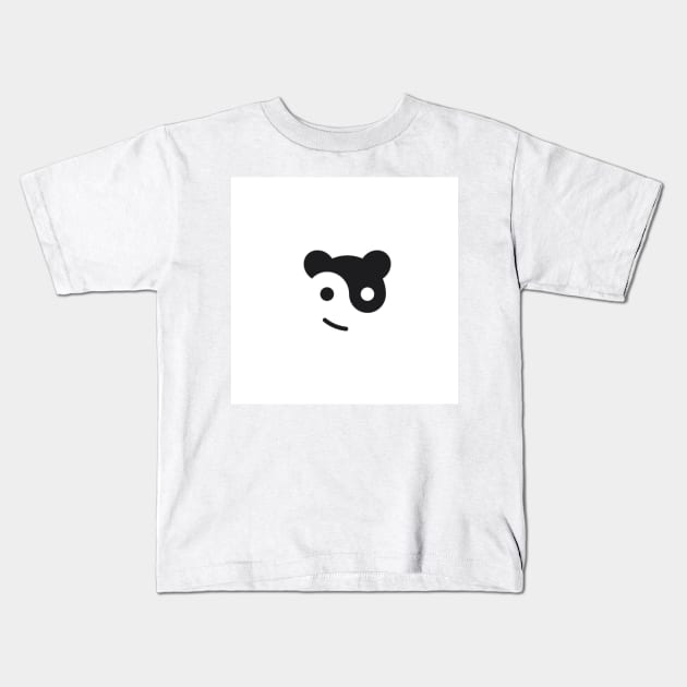 yin yang panda Kids T-Shirt by PREMIUMSHOP